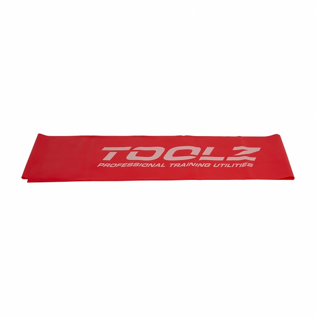 [筋力＆柔軟性アップに！]トップスピン(TOPSPIN) ／ツールズ(TOOLZ) レジスタンスバンド テラバンド M(ミディアム) トレーニングバンド LP8413-TZTBMRD(21y1m)