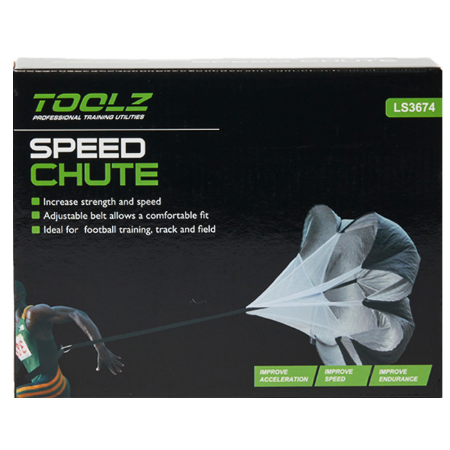 [スプリントトレーニングに]トップスピン(TOPSPIN) ／ツールズ(TOOLZ) スピードシュート トレーニング用パラシュート LS3674-TZSECHU(21y1m)