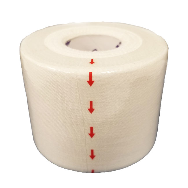 スポーツテーピング ヘリオ(HELIO) C&G ホワイトテープ 50mm×12m ばら売り 1巻 非伸縮 固定用テープ CG50WT-1(19y7m)