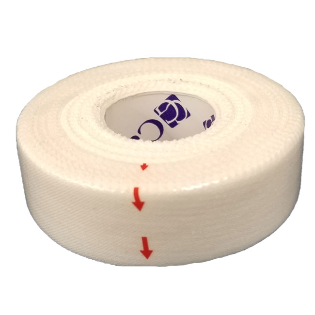 スポーツテーピング ヘリオ(HELIO) C&G ホワイトテープ 19mm×12m ばら売り 1巻 非伸縮 固定用テープ CG19WT-1(19y7m)