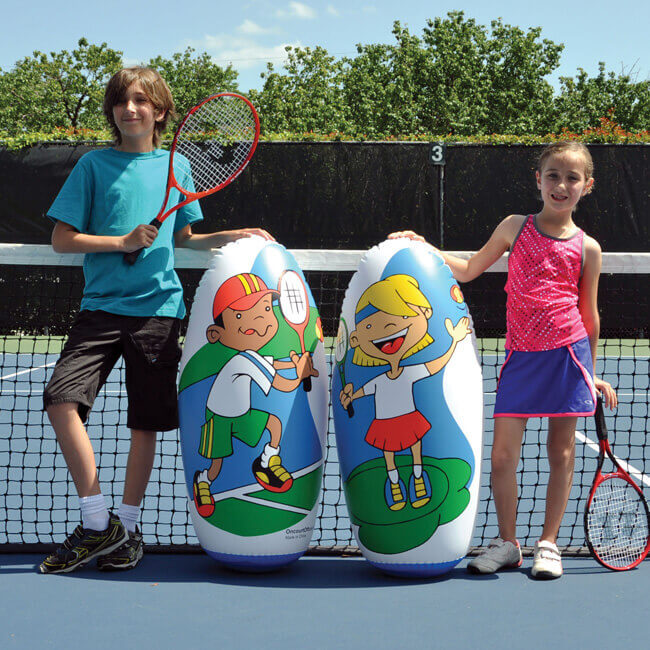 「倒れても起き上がるターゲット！」OncourtOffcourt(オンコートオフコート) ミニ テニス ノックダウン ターゲット 36インチ 2個入1セット KMTK(22y2m)