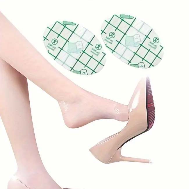 「靴ズレの予防・保護に」 かかと保護パッド 靴擦れ予防 クツズレ保護 オーバル型 20枚入り TE219988(24y7m)