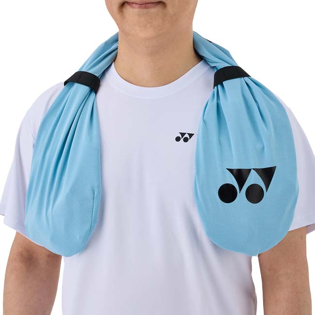 ヨネックス(YONEX) ユニセックス 首・脇用クールパッド 保冷剤付き クールダウン 熱中症対策 AC553-033 ライトブルー(26y8m)