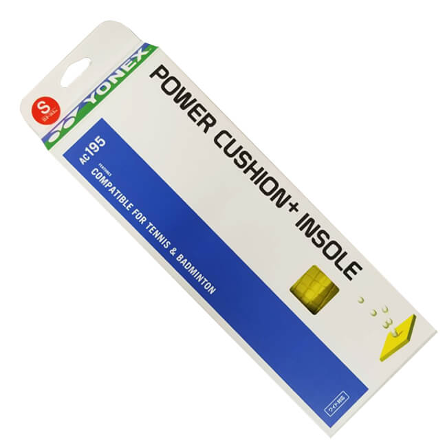 ヨネックス(YONEX) パワークッションプラス インソール ワイド対応 両足入り AC195-004 イエロー(20y9m)
