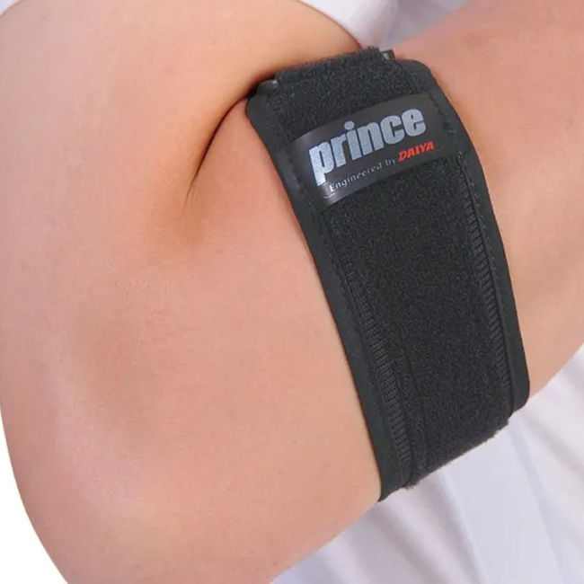 「衝撃吸収力。」プリンス(Prince) Engineered by DAIYA ハイパフォーマンス 肘用サポーター 左右兼用 SU700-165 ブラック(21y8m)