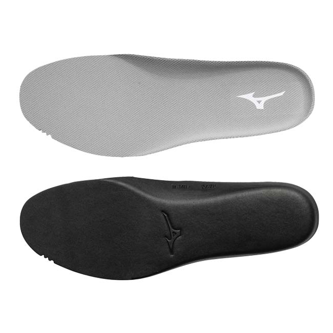 【左右用セット】ミズノ(MIZUNO) ユニセックス 抗菌防臭カップインソール サイズ調整可能 立体成型 2枚入り スポーツシューズ用 61GZ2404-09 ブラック(25y10m)
