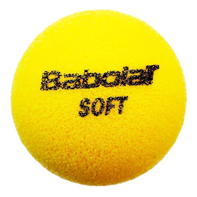 【9,000円以上で8％OFFクーポン】「バラ売り1球」バボラ(Babolat) Soft Foam ソフトフォームボール 1球入り スポンジボール ジュニアボール(24y7m)