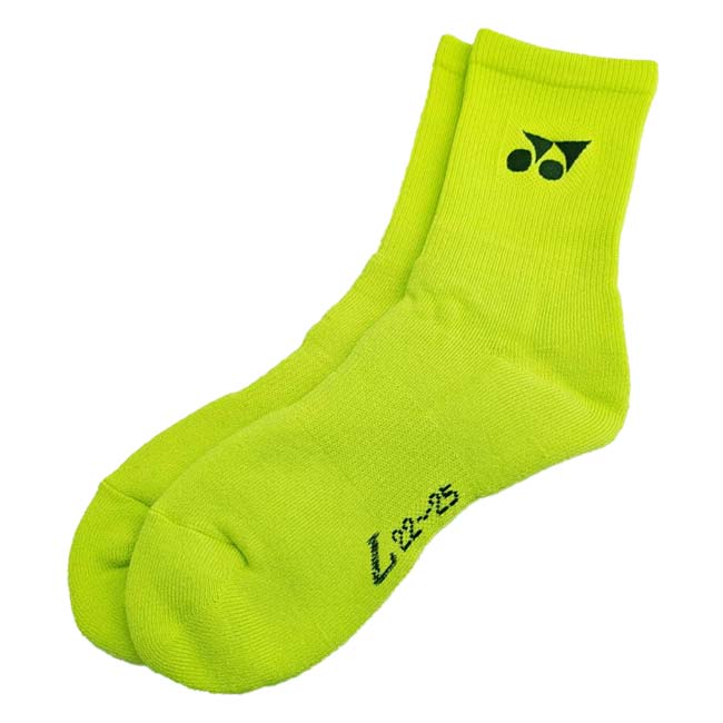 ヨネックス(YONEX) 2026 レディース 3Dエルゴ ソックス 左右専用設計 抗菌防臭加工 靴下 29120-680 フレッシュライム(26y2m)