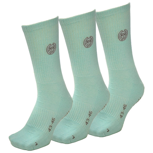 BIDI BADU(ビディバドゥ) ユニセックス DON CARLITO クルー ムーブソックス 3足組 S1490009-MT ミント(22y4m)