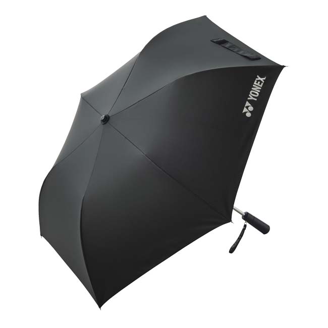 ヨネックス(YONEX) 折り畳み傘 晴雨兼用 手開き UVカット 一級遮光 ラクラク開閉 AC431-007 ブラック(24y5m)