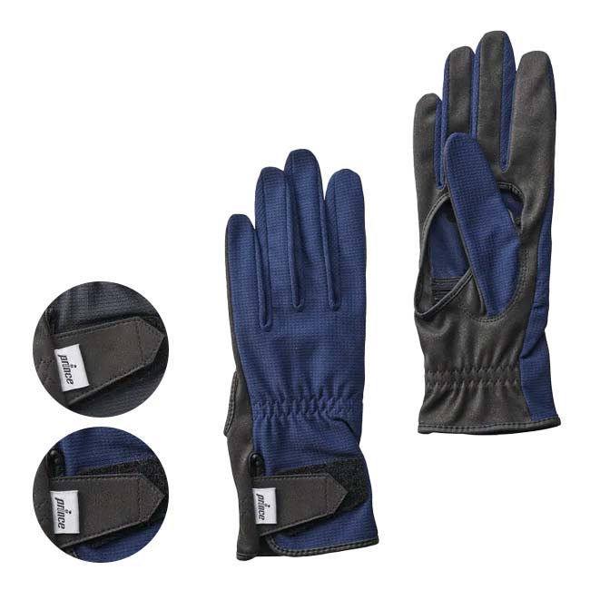 「両手セット」「手のひら穴開き仕様」プリンス(Prince) 2023 FW レディース サラカラ アナアキロンググローブ PG987(23y10m)