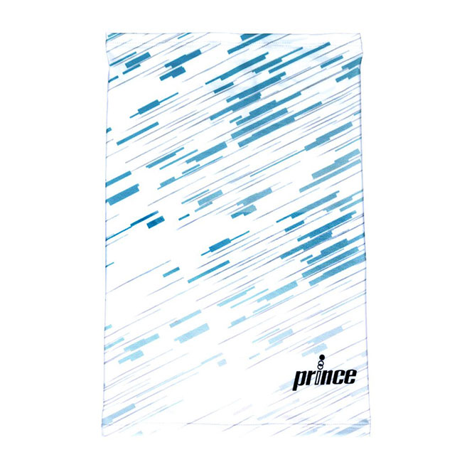 プリンス(Prince) ユニセックス アイスドライ フェイスカバー ネックカバー PO-665-218 ホワイト×ブルー(20y8m)