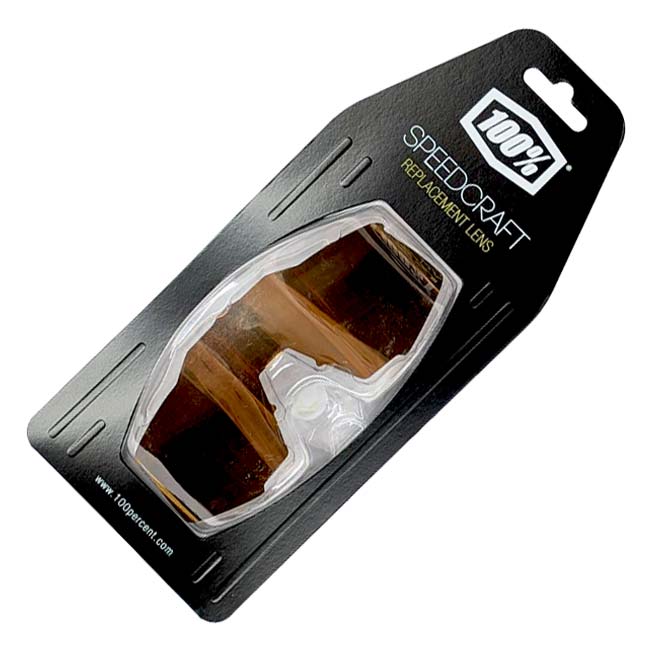 【10%OFFマジッククーポン対象】【交換用レンズ】100%(ワンハンドレッド) SPEEDCRAFT スピードクラフト用 リプレイスメントレンズ ※本体は別売※ 69032-00012 ブロンズ ML ミラー(25y12m)