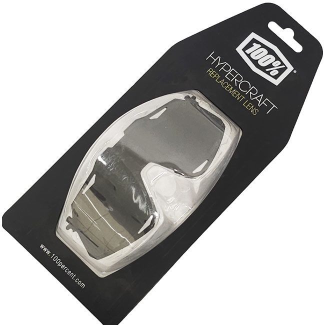 ＼20％OFFクーポン対象／【10％OFFマジッククーポン対象】「交換用レンズ」100%(ワンハンドレッド) HYPERCRAFT ハイパークラフト用 リプレイスメントレンズ ※本体は別売※ 69004-00007スモーク(24y12m)