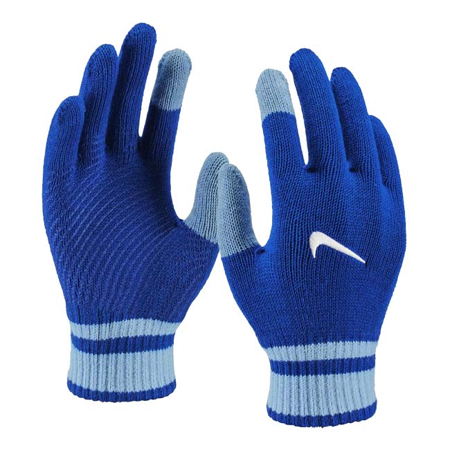 ナイキ(NIKE) ジュニア YOUTH ニットテック グリップ グローブ グラフィック3.0 スマホ対応手袋 CW3031-466 Gロイヤル×LAブルー(26y1m)