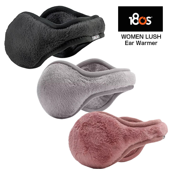 180s(ワンエイティーズ) レディース Lush ラッシュ イヤーウォーマー イヤーマフ 耳あて 耳当て ESCW0012(21y11m)