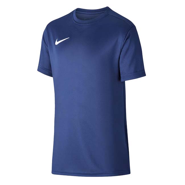 ナイキ(NIKE) ジュニア Park 7 パーク7 Dri-FIT 半袖 ジャージ Tシャツ BV6741-410 ミッドナイトネイビー×WH(26y4mサッカー)