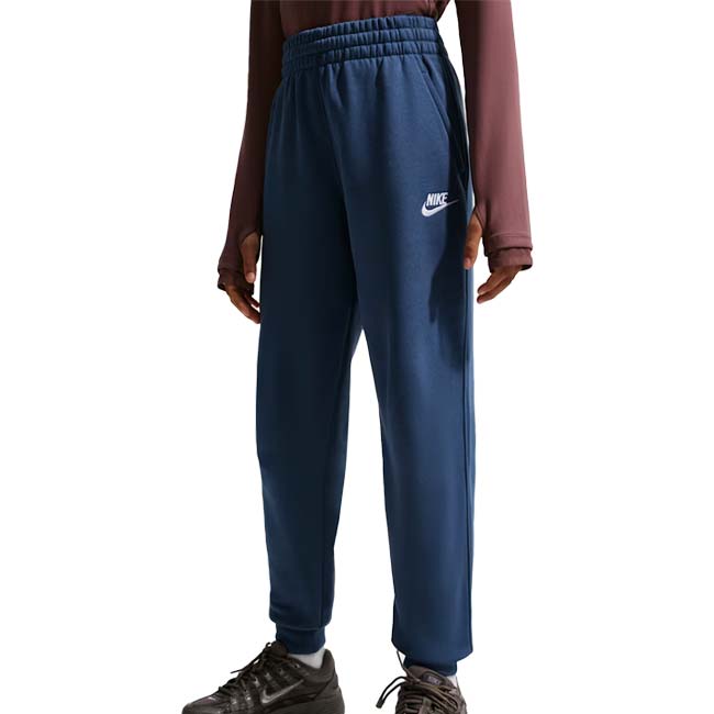 ナイキ(NIKE) 2026 SP ジュニア スポーツウエア クラブ フリース ジョガーパンツ ロングパンツ FD3008-461 ミスティックネイビー×WH(26y2mトレーニング)