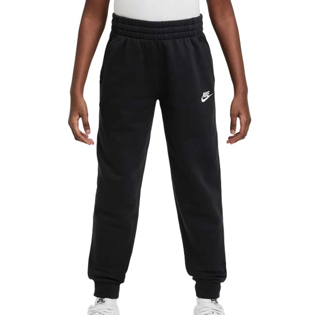 ナイキ(NIKE) 2026 SP ジュニア スポーツウエア クラブ フリース ジョガーパンツ ロングパンツ FD3008-010 ブラック×ホワイト(26y1mトレーニング)