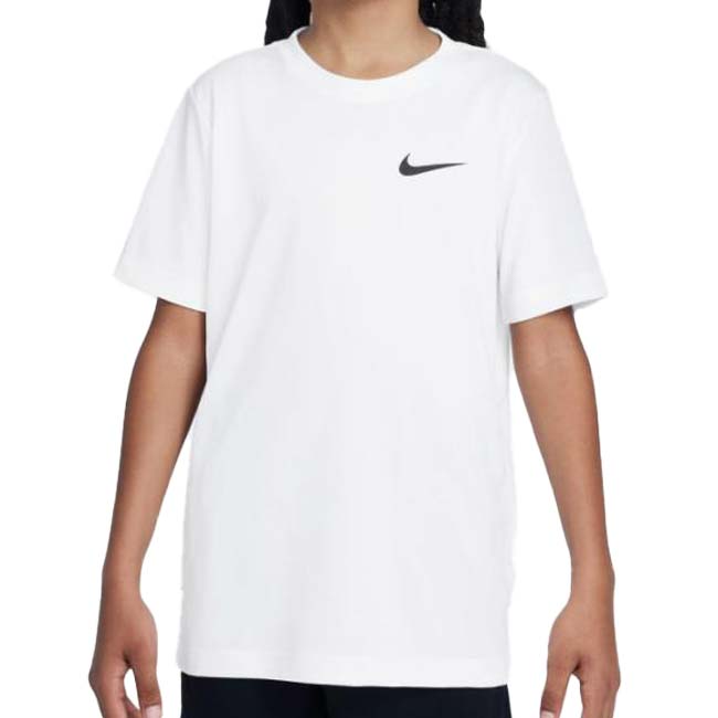 ナイキ(NIKE) 2025 SU ジュニア YTH Dri-FIT Legend レジェンド スウッシュ LBR 半袖Tシャツ FZ5198-100ホワイト(25y4mトレーニング)