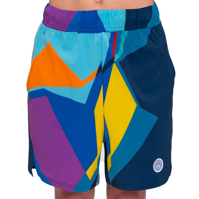 40%OFF在庫処分特価】BIDI BADU(ビディバドゥ) 2024 FA ジュニア(ボーイズ) TWIGGY ツイッギー ゲームショートパンツ B1470010-DBLMXDブルー×ミックス(24y7mテニス用ゲームウェア)