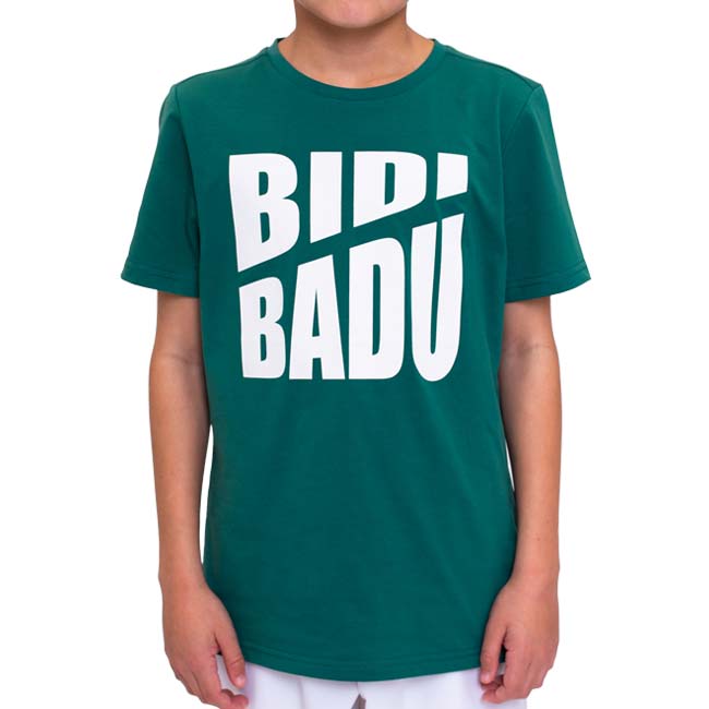 40%OFF在庫処分特価】BIDI BADU(ビディバドゥ) 2024 FA ジュニア(ボーイズ) SPIKE チル 半袖Tシャツ B1620040-DGN ダークグリーン(24y6mテニス)