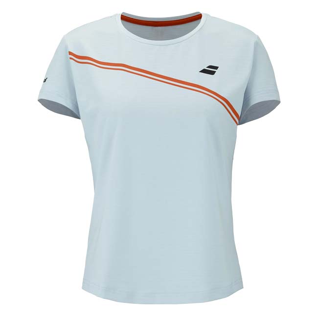 バボラ(Babolat) ジュニア(ガールズ) PLAY(プレー) キャップスリーブ ゲームシャツ 3GTG011-4142 イリュージョンブルー(26y5mテニス用ゲームウェア)