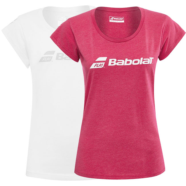 バボラ(Babolat) ジュニア(ガールズ) エクササイズ ロゴTシャツ 4GP1441(20y2mテニス)