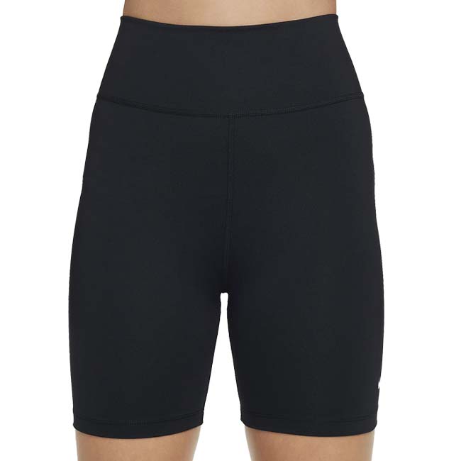 在庫処分特価】ナイキ(NIKE) 2025 SU ジュニア(ガールズ) YTH ワン Dri-FIT 5インチ バイカー ショートパンツ FZ5603-010ブラック×ホワイト(25y4mトレーニング)