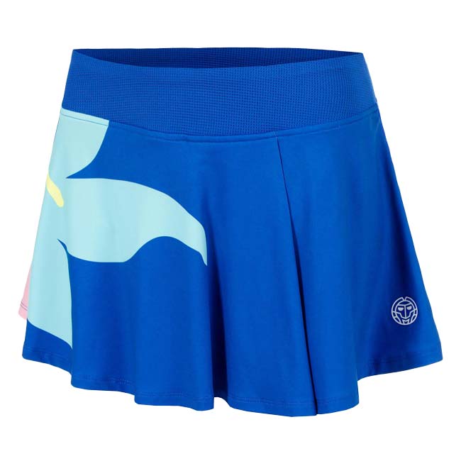 BIDI BADU(ビディバドゥ) 2026 FS ジュニア(ガールズ) ヘイラグーナ 全豪OPEN ゲームスコート BB70022-1004 ブルー×マルチC(26y2mテニス用ゲームウェア)