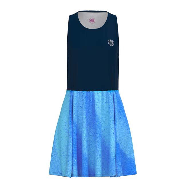 45%OFF在庫処分特価】BIDI BADU(ビディバドゥ) 2024 SS ジュニア(ガールズ) BEACH SPIRIT ビーチスピリット ゲームドレス G1300005-DBLBL ダークブル×ブルー(24y2mテニス)