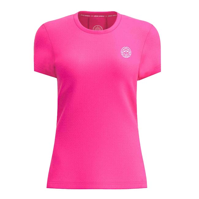 40%OFF在庫処分特価】BIDI BADU(ビディバドゥ) ジュニア(ガールズ) CREW ゲームシャツ 「定番」 G1620002-PK ピンク(23y12mテニス)