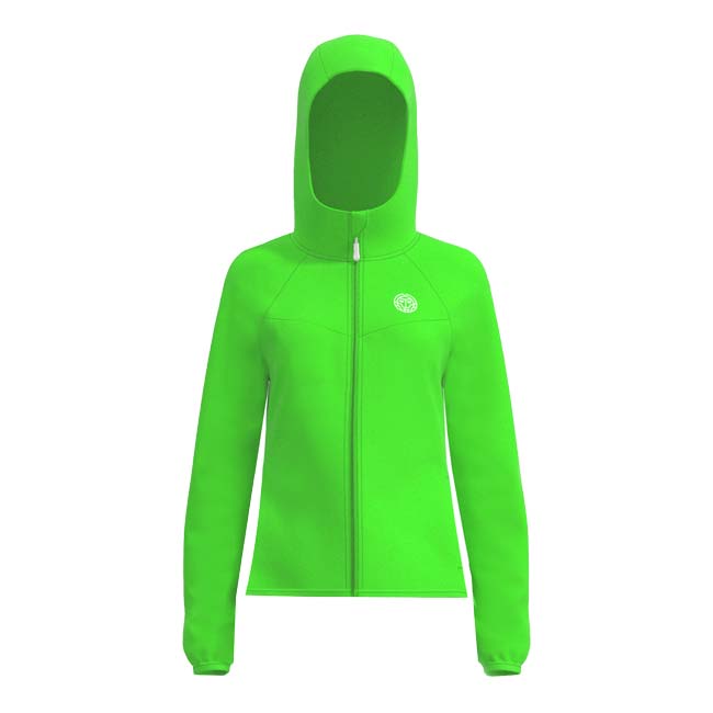 50%OFF在庫処分特価】BIDI BADU(ビディバドゥ) ジュニア(ガールズ) CREW フード付きジャケット 「定番」 G1610004-NGN ネオングリーン(23y2mテニス)