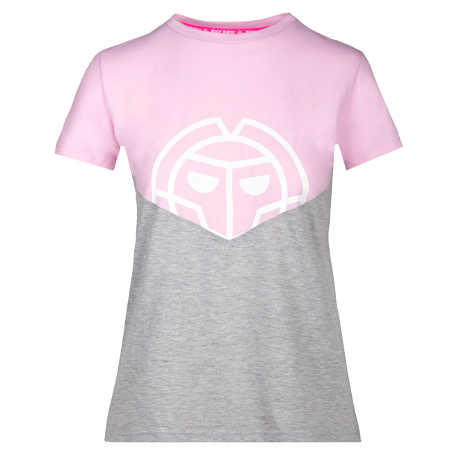 70%OFF在庫処分特価】BIDI BADU(ビディバドゥ) ジュニア(ガールズ) マンディサ(Mandisa) ライフスタイル 半袖Tシャツ G358081221-ROLGR ローズ×ライトグレー(22y5mテニス)