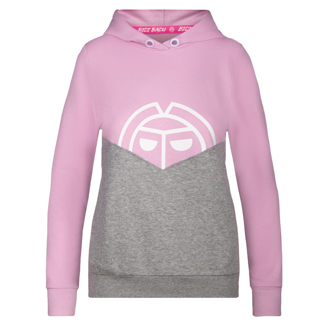 70%OFF在庫処分特価】BIDI BADU(ビディバドゥ) ジュニア(ガールズ) オリサ(Olisa) ライフスタイル 長袖フーディ パーカー G188087221-ROLGR ローズ×Lグレー(22y2mテニス)