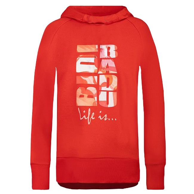 70%OFF在庫処分特価】BIDI BADU(ビディバドゥ)ジュニア(ガールズ) アムナ(Amna) ライフスタイル フーディ パーカー G188070212-RD レッド(21y9mテニス)