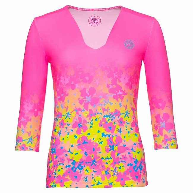 70%OFF在庫処分特価】BIDI BADU(ビディバドゥ) ジュニア(ガールズ) Baya(バヤ) テック Vネック ロングスリーブシャツ 七分丈袖 -PKYWTQ(19y8mテニス)