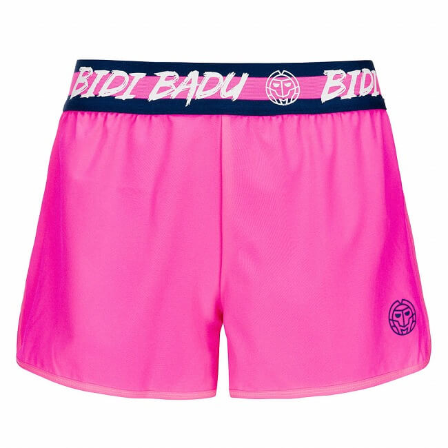 50%OFF在庫処分特価】BIDI BADU(ビディバドゥ) ジュニア(ガールズ) グレー(Grey) テック ショートパンツ ピンク×ダークブルー (19y1mテニス)テニスウェア[定番]