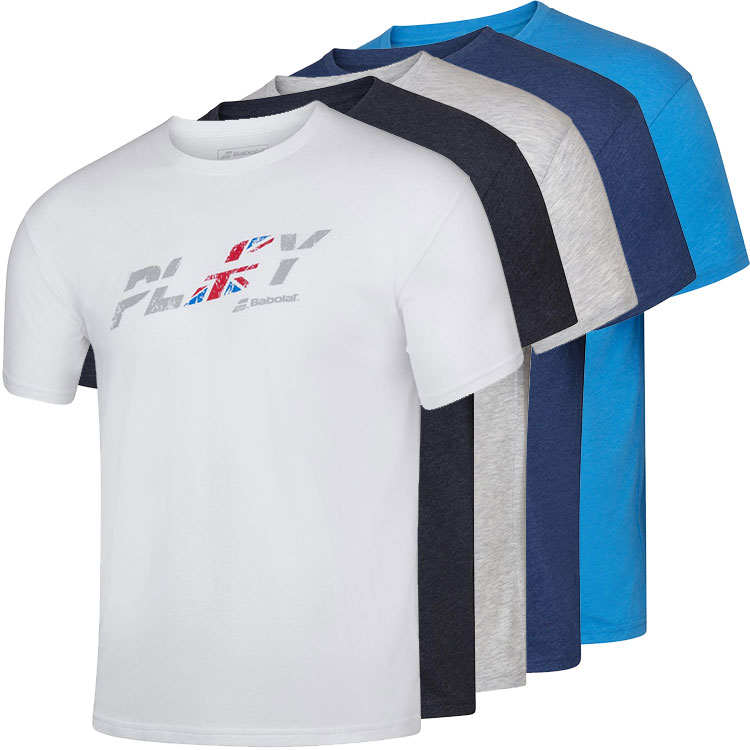 [ＵＳサイズ]バボラ(Babolat) 2020 SS メンズ エクササイズ カントリー Tシャツ 4MS20444(20y2mテニス)