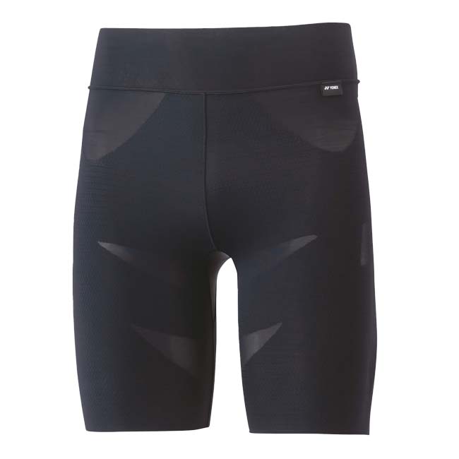 「日本サイズ」ヨネックス(YONEX) 2024 ユニセックス STB アスリートモデル ハーフスパッツ 機能インナー STBA2011-007 ブラック(24y3mトレーニング)