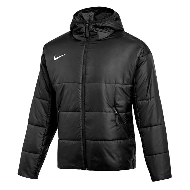 在庫処分特価】【ＵＳサイズ】ナイキ(NIKE) メンズ Therma-Fit アカデミープロ フード付きジャケット FD7702-010 ブラック×ホワイト(26y2mサッカー)