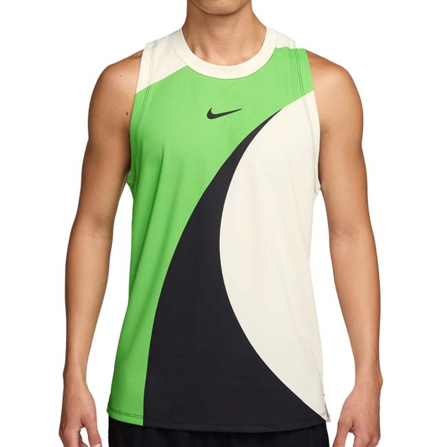 【日本サイズ】ナイキ(NIKE) 2026 SP メンズ コート Dri-FIT ADV スラム ゲームタンクトップ IF1200-133 セイル×ミーングリーン(26y1mテニス用ゲームウェア)