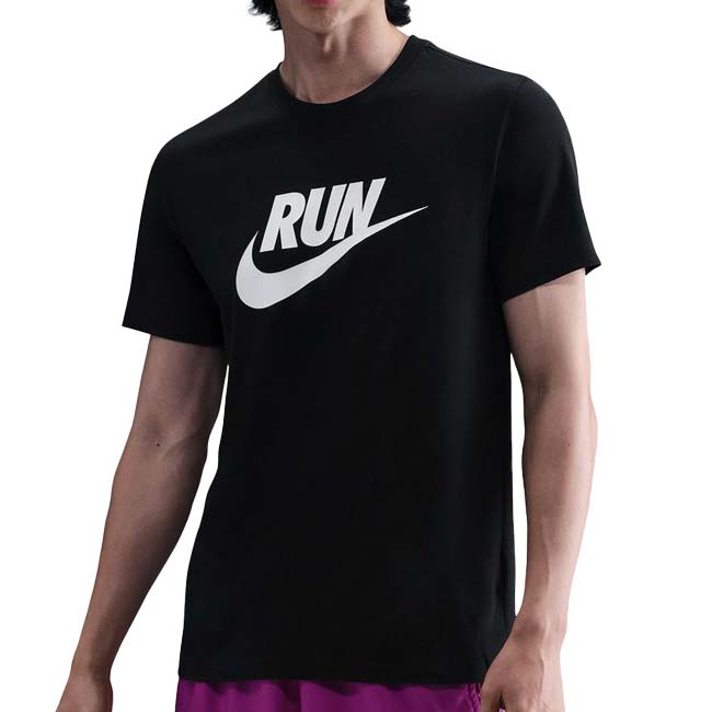 【日本サイズ】ナイキ(NIKE) 2025 FA メンズ Dri-FIT ランニング 半袖Tシャツ IH4239-010 ブラック(25y12mランニング)