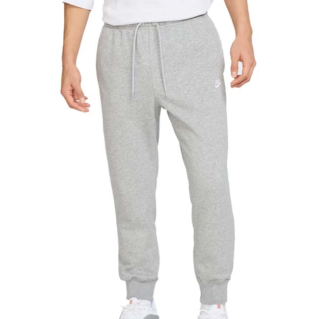【日本サイズ】ナイキ(NIKE) 2025 HO メンズ CLUB クラブ フレンチテリー ジョガー ロングパンツ FN3802-063 ダークグレーヘザー×WH(25y12mトレーニング)