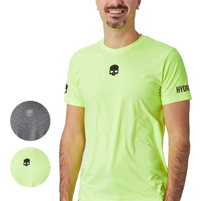 在庫処分特価】【海外サイズ】HYDROGEN(ハイドロゲン) 2023 メンズ BASIC TECH ベーシックテック 半袖Tシャツ T00512(23y11mテニス)