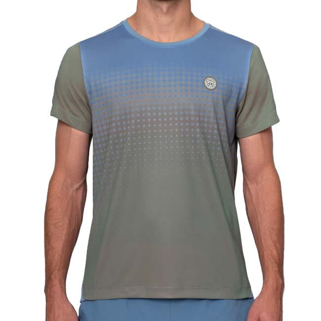 35%OFF在庫処分特価】【海外サイズ】BIDI BADU(ビディバドゥ) 2025 SP メンズ SPECTRUM スペクトラム ゲームシャツ M1620042-LBWDM(25y2mテニス用ゲームウェア)