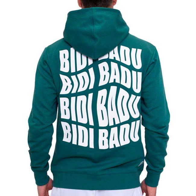 40%OFF在庫処分特価】「海外サイズ」BIDI BADU(ビディバドゥ) 2024 FA メンズ SPIKE チル バックプリント フーディ パーカー M1270018-DGN ダークグリーン(24y6mテニス)