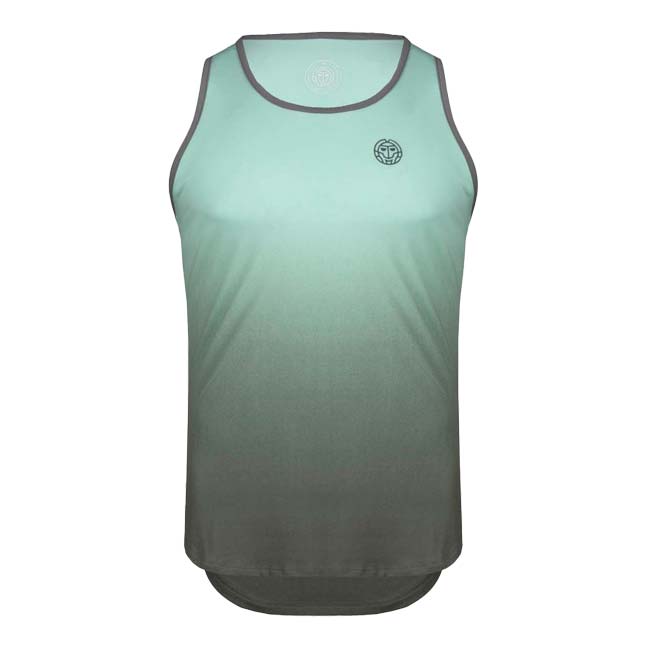 50%OFF在庫処分特価】「海外サイズ」BIDI BADU(ビディバドゥ) メンズ ATHLETICS リヴェイター ムーブ プリント タンクトップ M3580004-MTGR ミント×グレー(23y9mトレーニング)