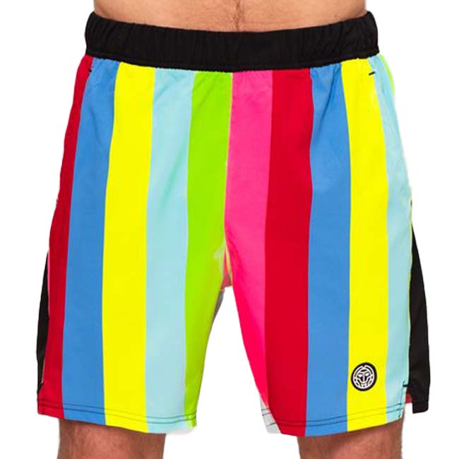 50%OFF在庫処分特価】「海外サイズ」BIDI BADU(ビディバドゥ) 2023 FA メンズ NEW YORK 全米オープン 7インチ ゲームショートパンツ M1470002-BKMX ブラック×ミックス(23y8mテニス)