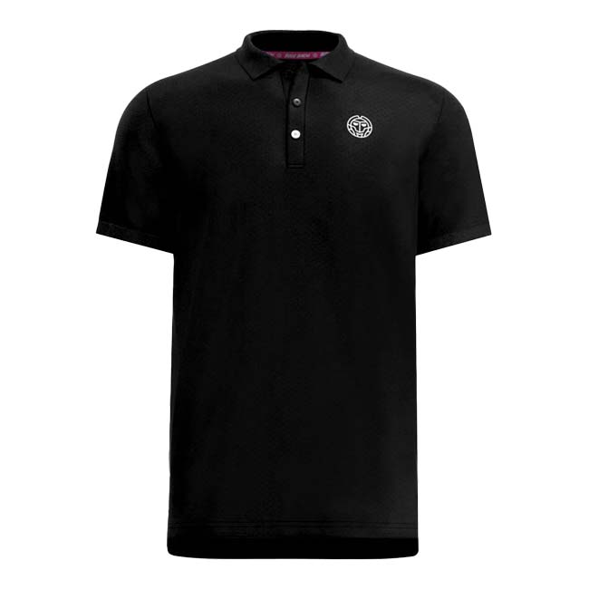 40%OFF在庫処分特価】「海外サイズ」BIDI BADU(ビディバドゥ) メンズ CREW 半袖ポロシャツ 「定番」 M1350002-BK ブラック(23y1mテニス)